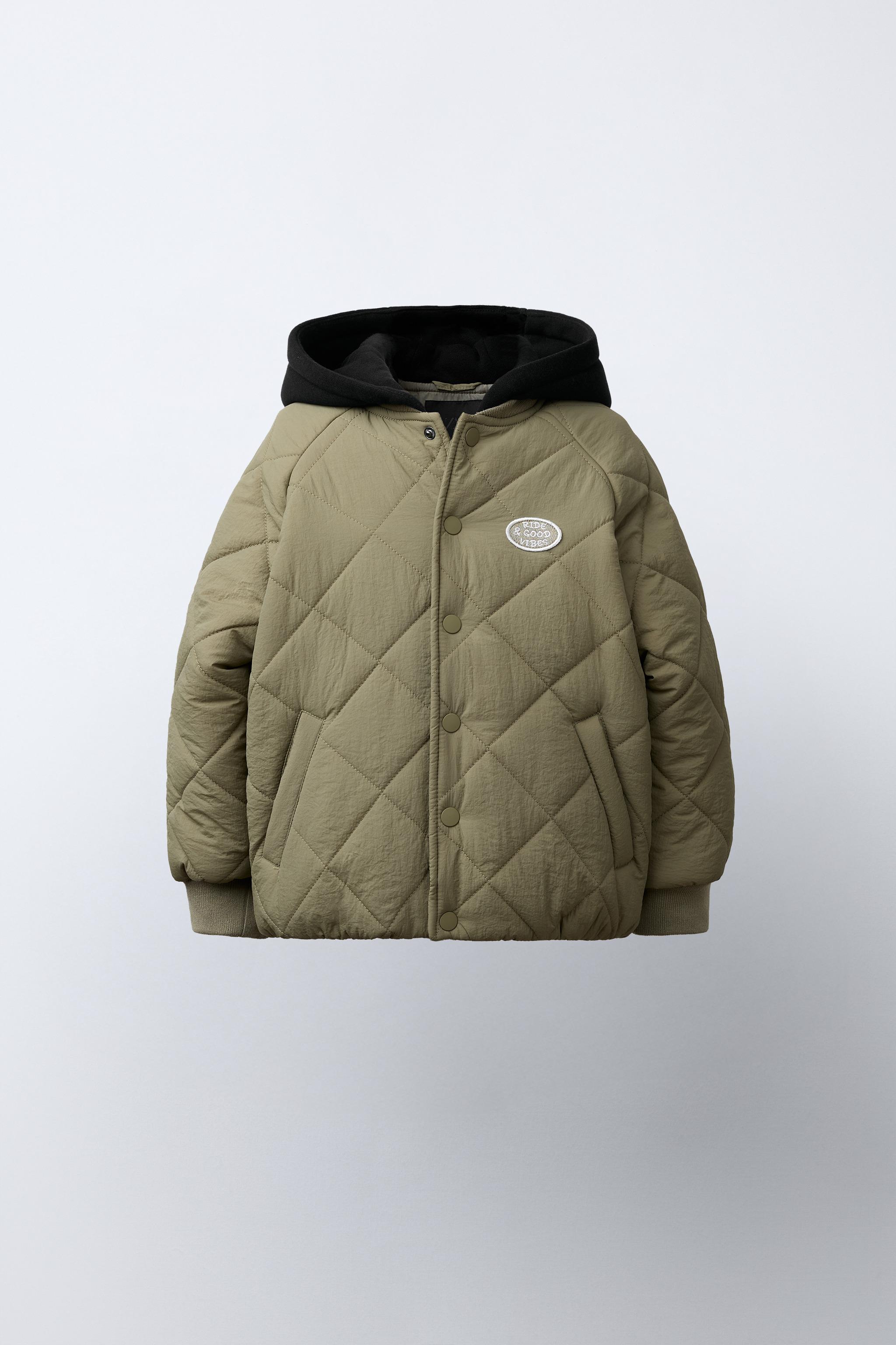 COMBINATION HOODIE PUFFER JACKET